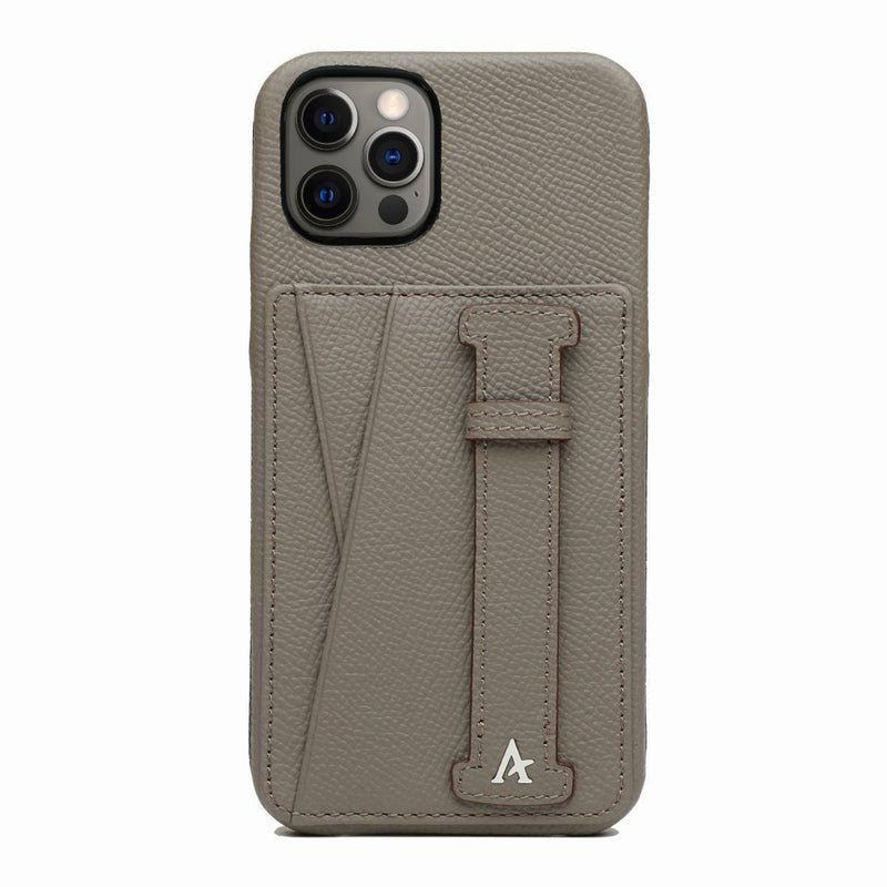 Designer Luxury iPhone 12 Pro Max Case with Finger Loop Strap for